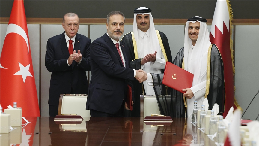 Türkiye ve Katar arasında diplomatik ilişkilerin kurulmasının 50. yıl dönümü dolayısıyla ortak bildiri yayımlandı