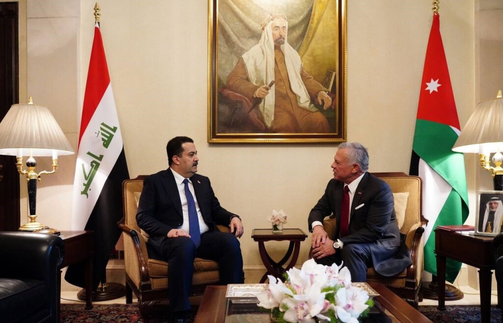 Başbakan Sudani, Ürdün Kralı 2. Abdullah ile görüştü