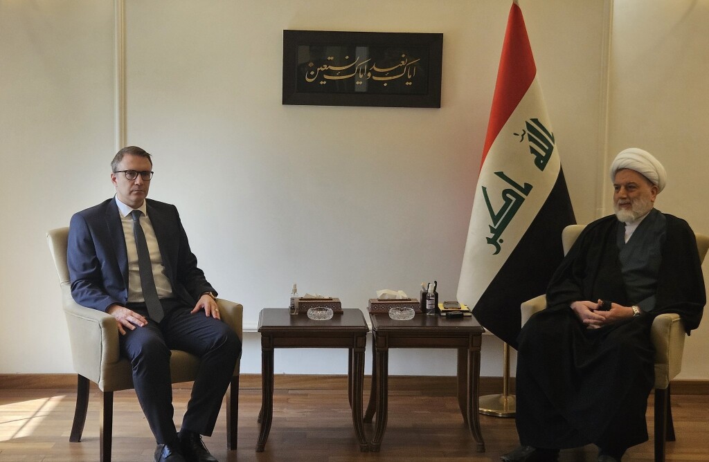 Büyükelçi İnan,  Irak İslam Yüksek Konseyi Başkanı Humam Hammudi ile bir araya geldi