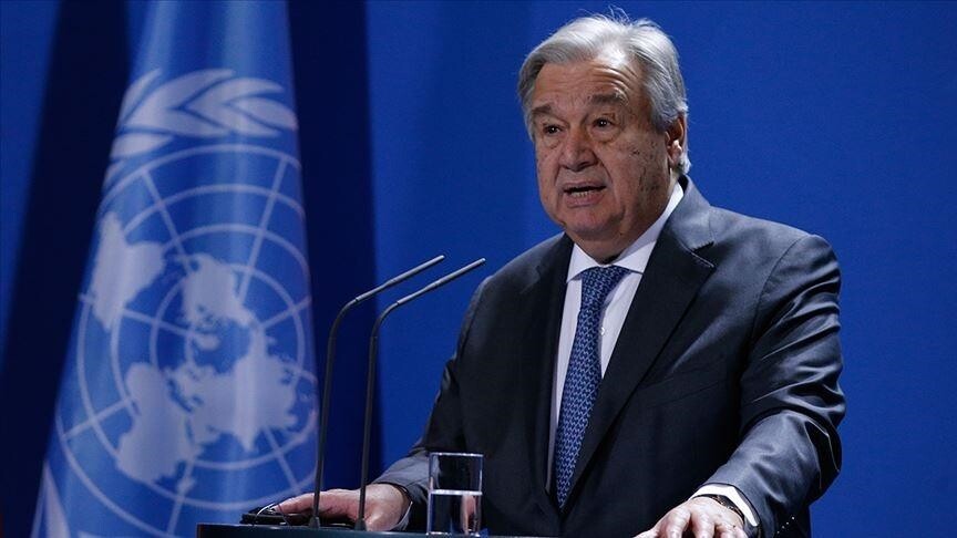 BM üyesi 104 ülke ve Afrika Birliği'nden İsrail'in Guterres'i 