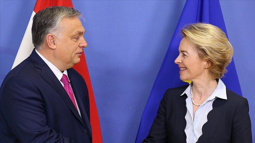 Macaristan Başbakanı Orban'dan AB Komisyonu Başkanı von der Leyen'e 