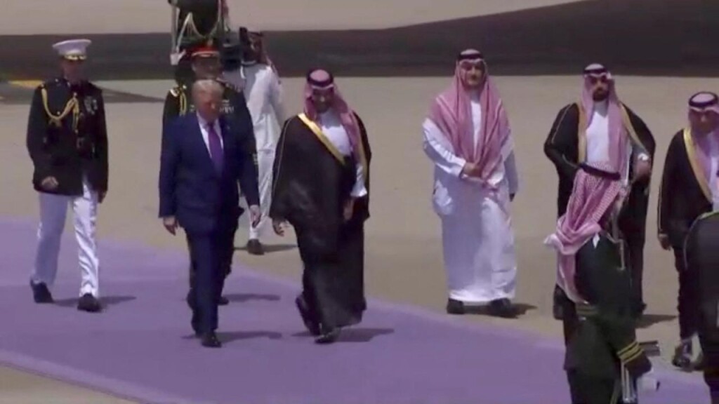 ABD Başkanı Trump, Orta Doğu turunun ilk ayağı Suudi Arabistan'da