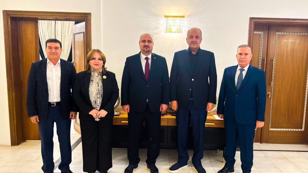 ITC Genel Başkanı Ağa, Savunma Bakanı ile bir araya geldi