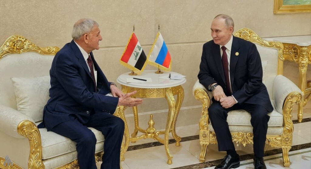 Cumhurbaşkanı, Putin ile bir araya geldi