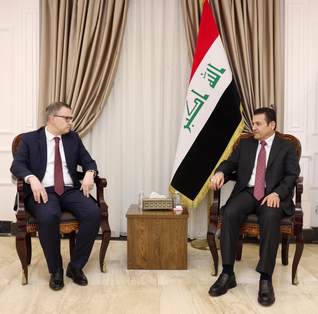 Irak Ulusal Güvenlik Danışmanı, Türkiye'nin Bağdat Büyükelçisi ile beraberindeki heyeti kabul etti